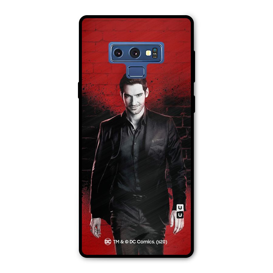 Lucifer Morningstar Wings Shadow Metal Back Case for Galaxy Note 9