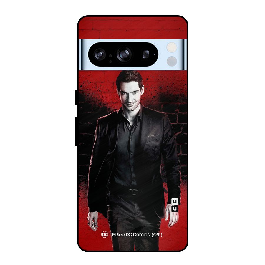 Lucifer Morningstar Wings Shadow Metal Back Case for Google Pixel 8 Pro