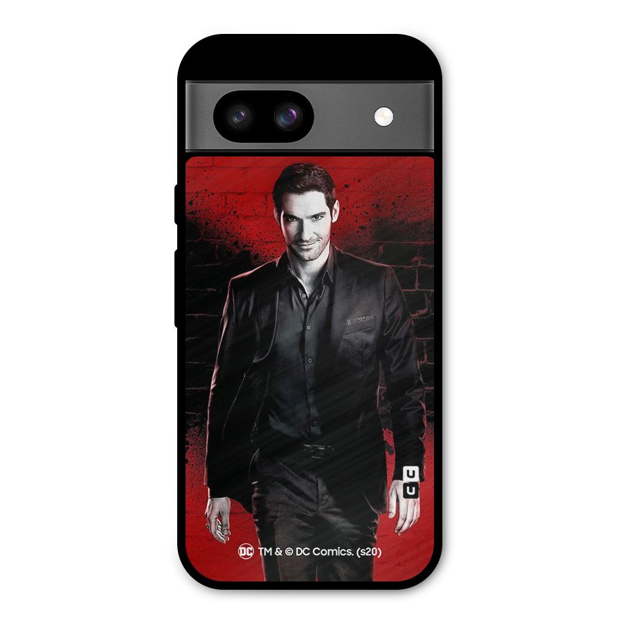 Lucifer Morningstar Wings Shadow Metal Back Case for Google Pixel 8a