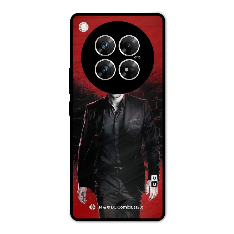 Lucifer Morningstar Wings Shadow Metal Back Case for Infinix Zero 40 5G