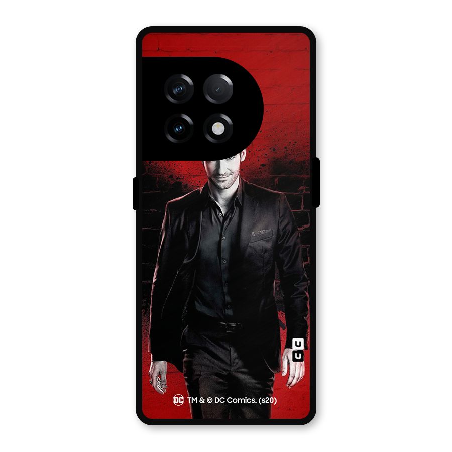 Lucifer Morningstar Wings Shadow Metal Back Case for OnePlus 11R