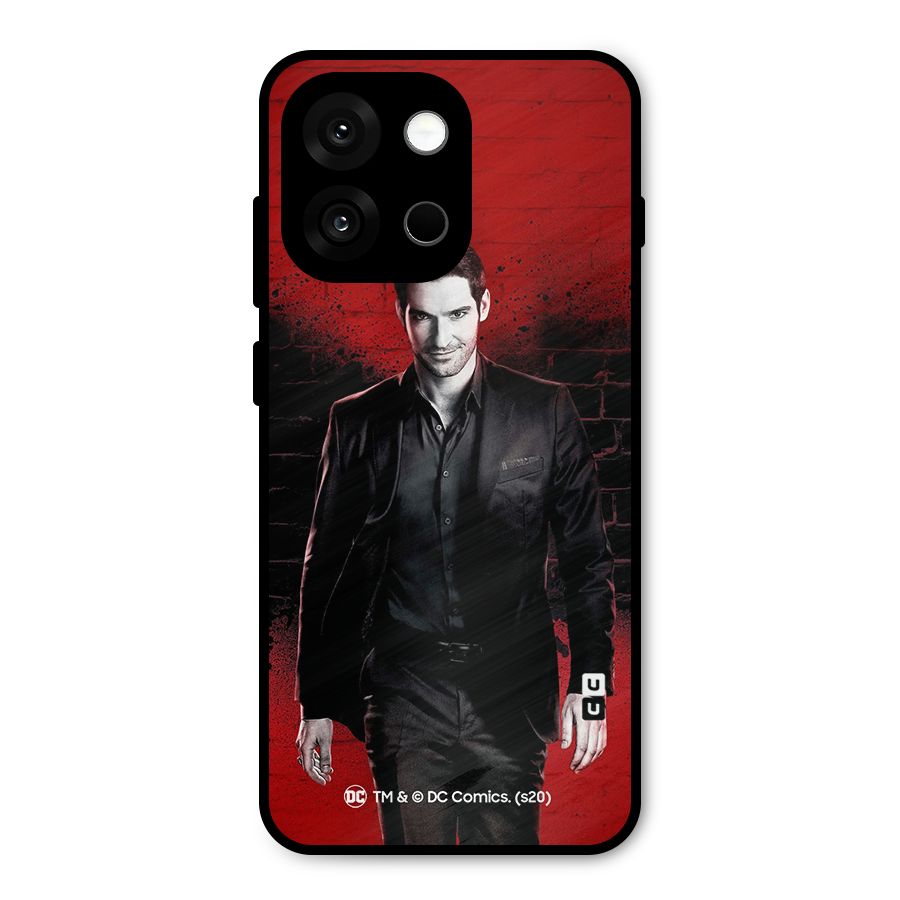 Lucifer Morningstar Wings Shadow Metal Back Case for OnePlus 13s