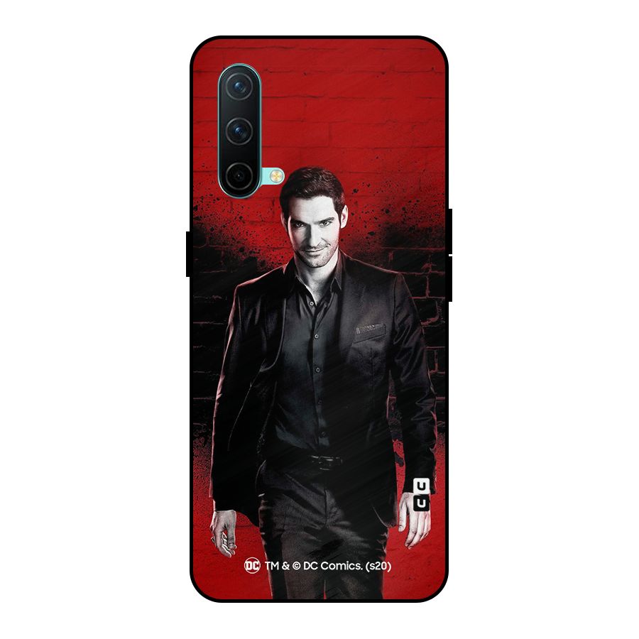 Lucifer Morningstar Wings Shadow Metal Back Case for OnePlus Nord CE 5G