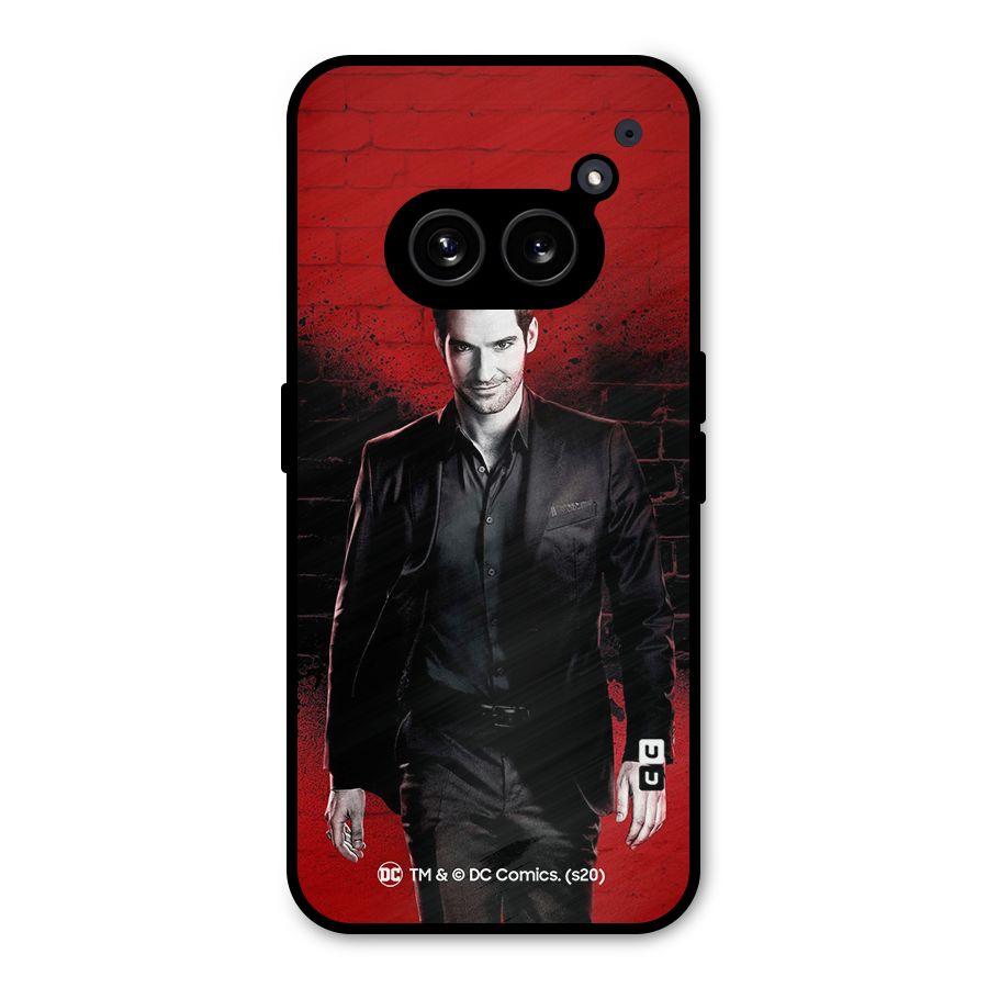 Lucifer Morningstar Wings Shadow Metal Back Case for Nothing Phone 2a