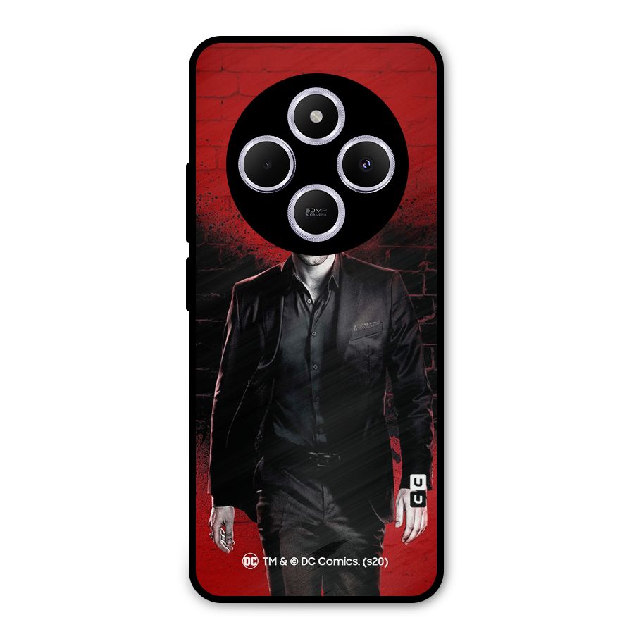 Lucifer Morningstar Wings Shadow Metal Back Case for Poco M7