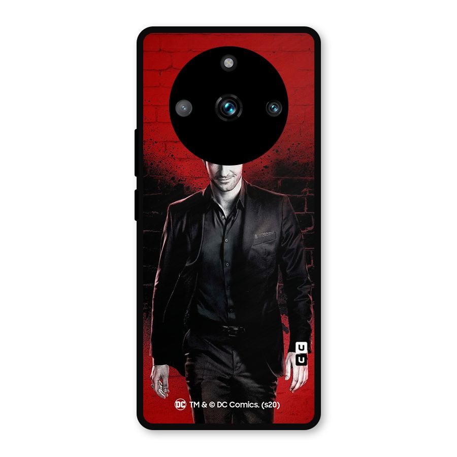 Lucifer Morningstar Wings Shadow Metal Back Case for Realme 11 Pro