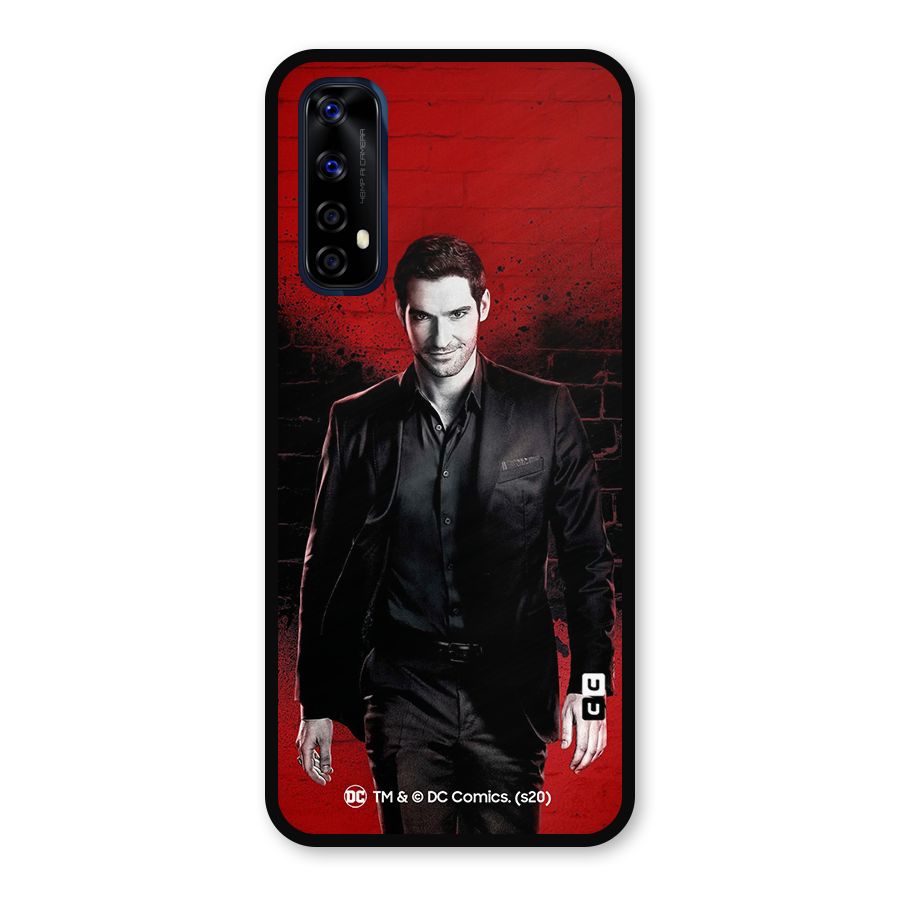 Lucifer Morningstar Wings Shadow Metal Back Case for Realme 7