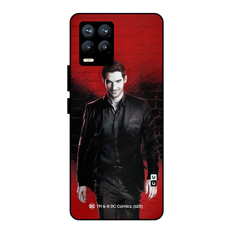 Lucifer Morningstar Wings Shadow Metal Back Case for Realme 8 Pro