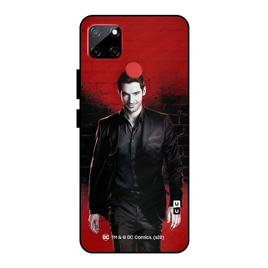 Lucifer Morningstar Wings Shadow Metal Back Case for Realme C12