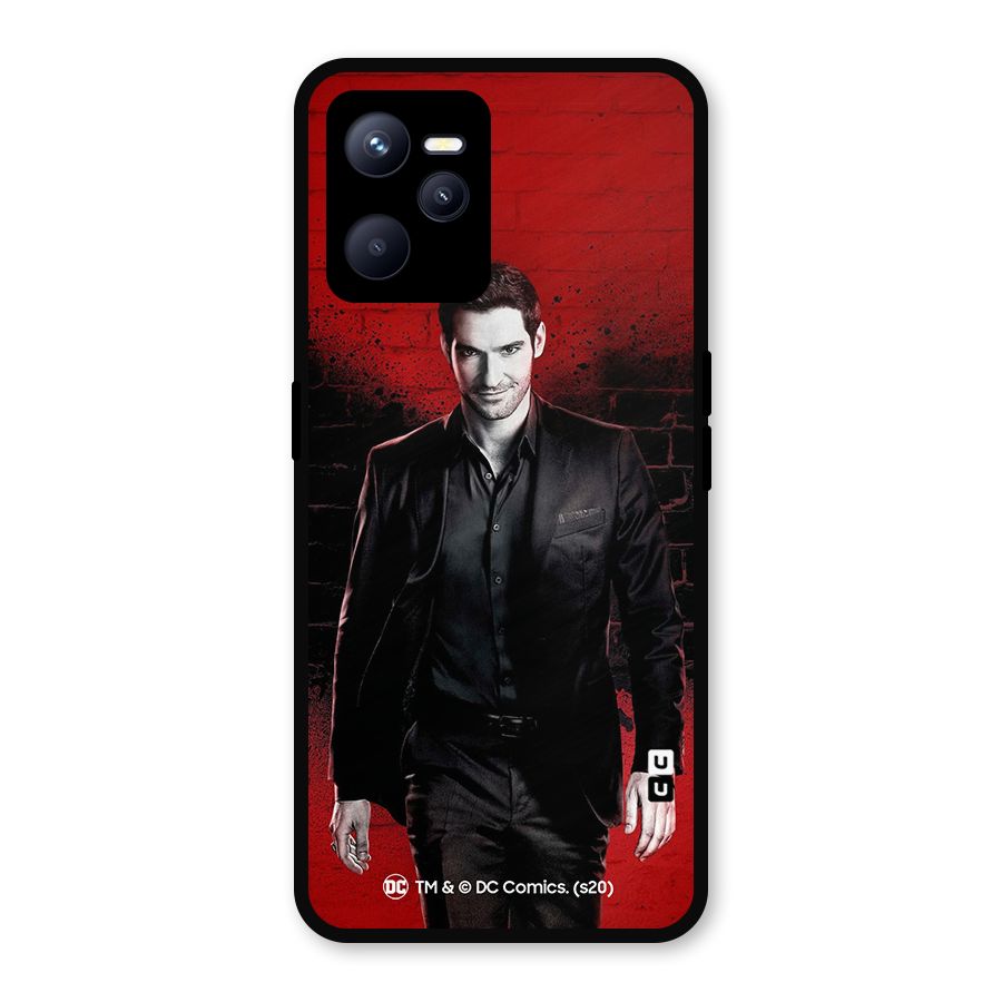 Lucifer Morningstar Wings Shadow Metal Back Case for Realme C35