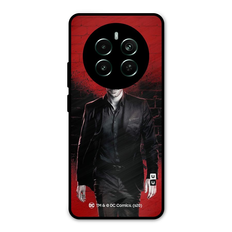 Lucifer Morningstar Wings Shadow Metal Back Case for Realme Narzo 70 Pro