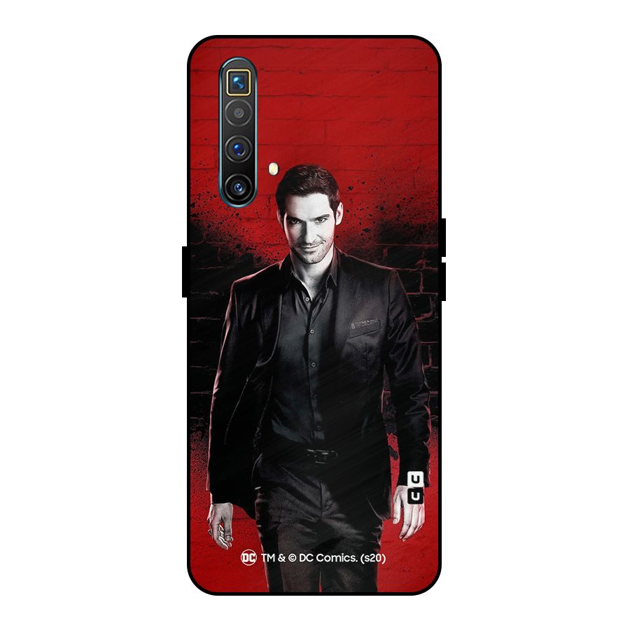 Lucifer Morningstar Wings Shadow Metal Back Case for Realme X3 SuperZoom