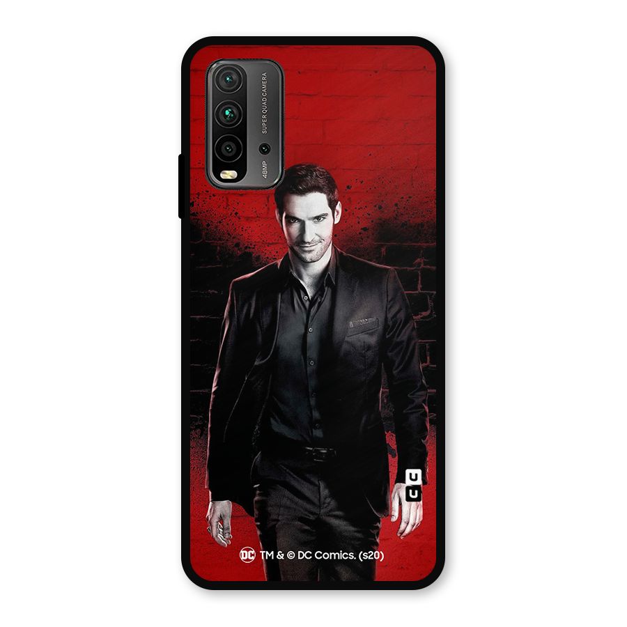 Lucifer Morningstar Wings Shadow Metal Back Case for Redmi 9 Power