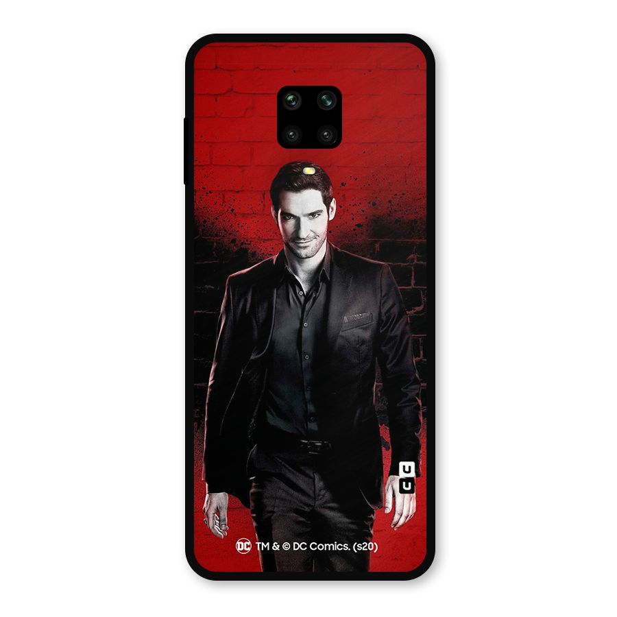Lucifer Morningstar Wings Shadow Metal Back Case for Redmi Note 10 Lite