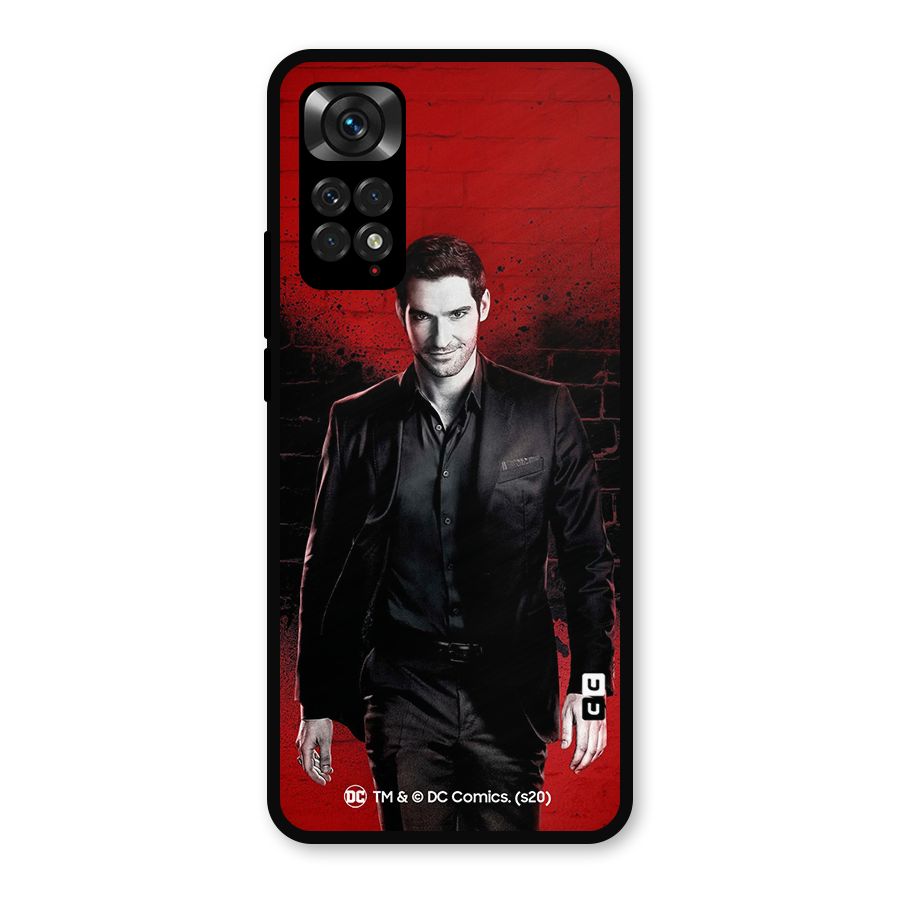 Lucifer Morningstar Wings Shadow Metal Back Case for Redmi Note 11s