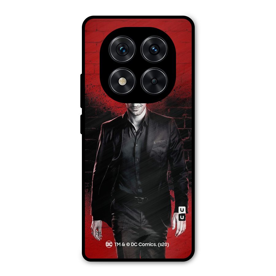 Lucifer Morningstar Wings Shadow Metal Back Case for Redmi Note 14 Pro 5G