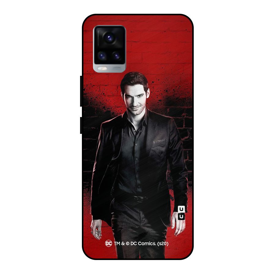 Lucifer Morningstar Wings Shadow Metal Back Case for Vivo V20