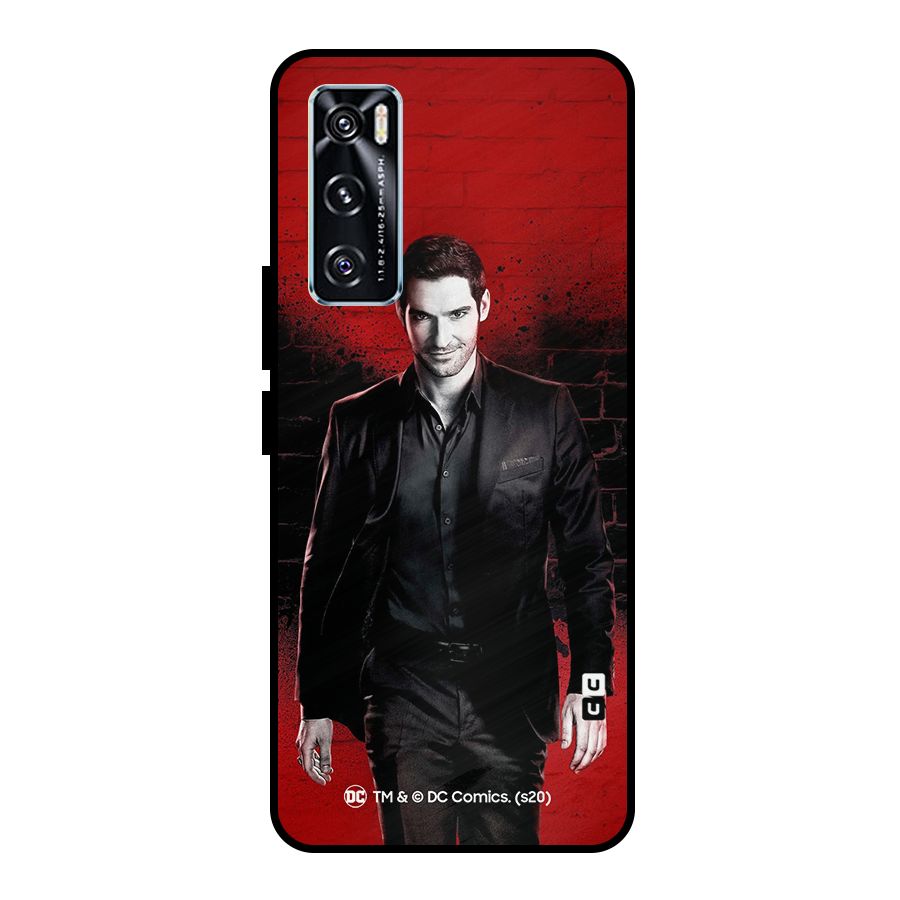 Lucifer Morningstar Wings Shadow Metal Back Case for Vivo V20 SE