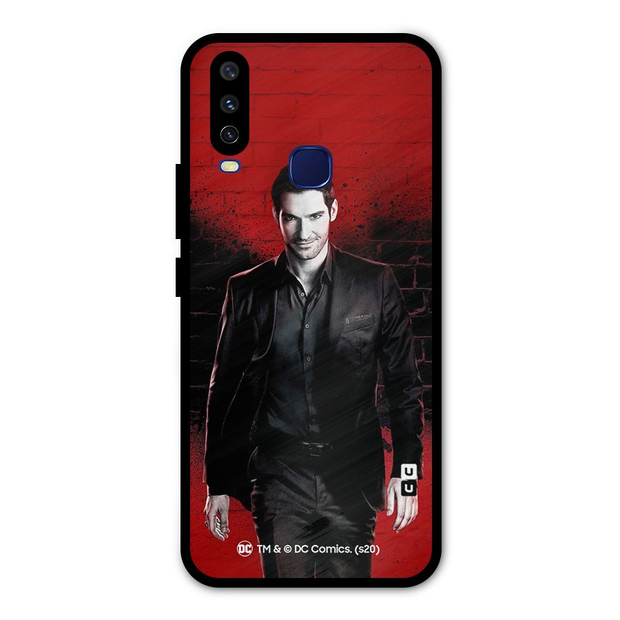 Lucifer Morningstar Wings Shadow Metal Back Case for Vivo Y12