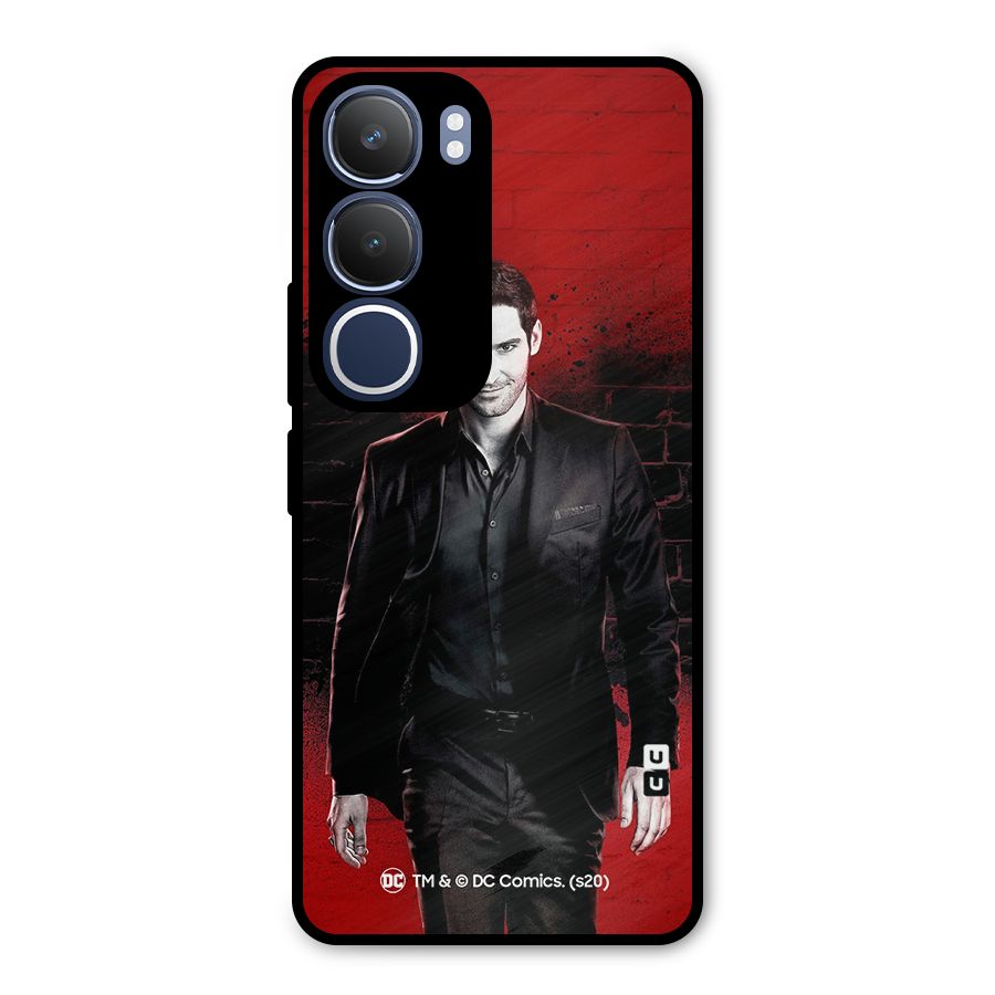 Lucifer Morningstar Wings Shadow Metal Back Case for Vivo Y29