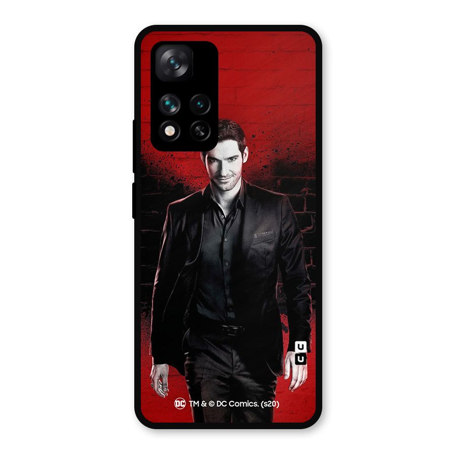 Lucifer Morningstar Wings Shadow Metal Back Case for Xiaomi 11i 5G