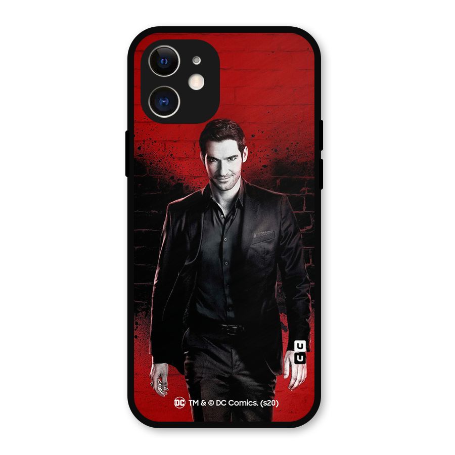 Lucifer Morningstar Wings Shadow Metal Back Case for iPhone 12