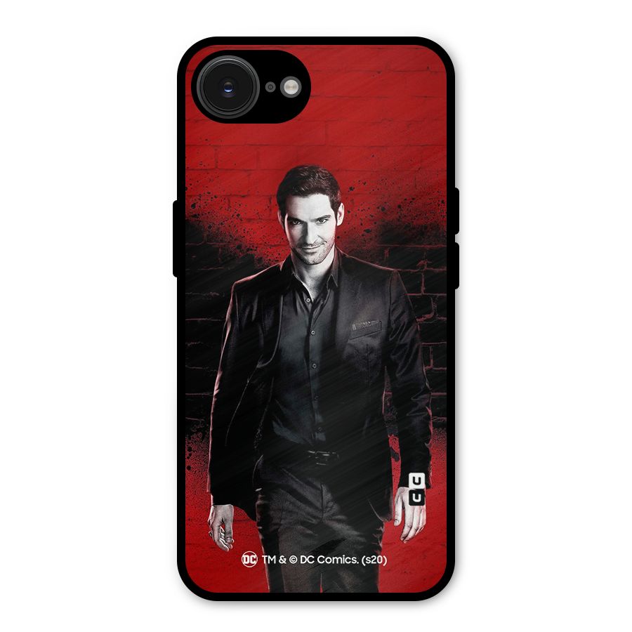 Lucifer Morningstar Wings Shadow Metal Back Case for iPhone 16e
