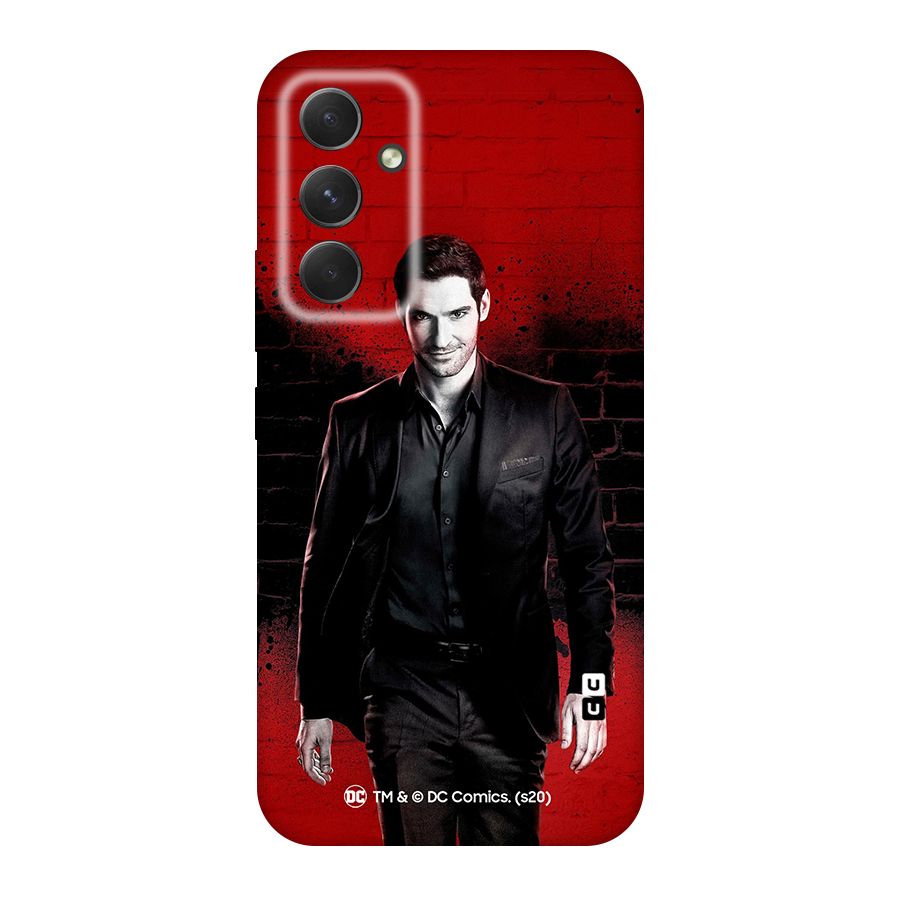 Lucifer Morningstar Wings Shadow Original Polycarbonate Back Case for Galaxy A54