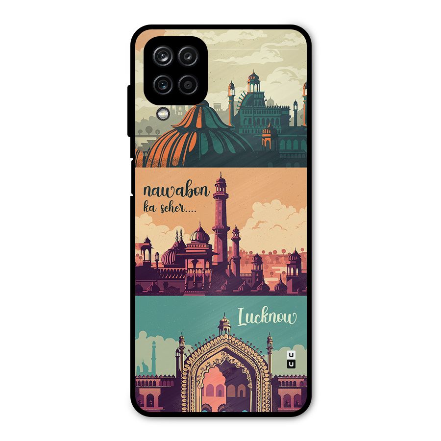 Lucknow City Metal Back Case for Galaxy A12