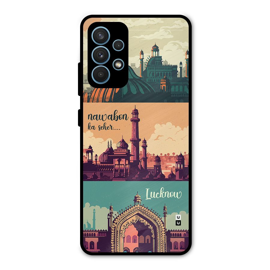 Lucknow City Metal Back Case for Galaxy A32