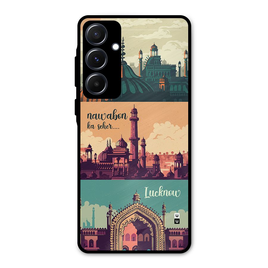 Lucknow City Metal Back Case for Galaxy A55