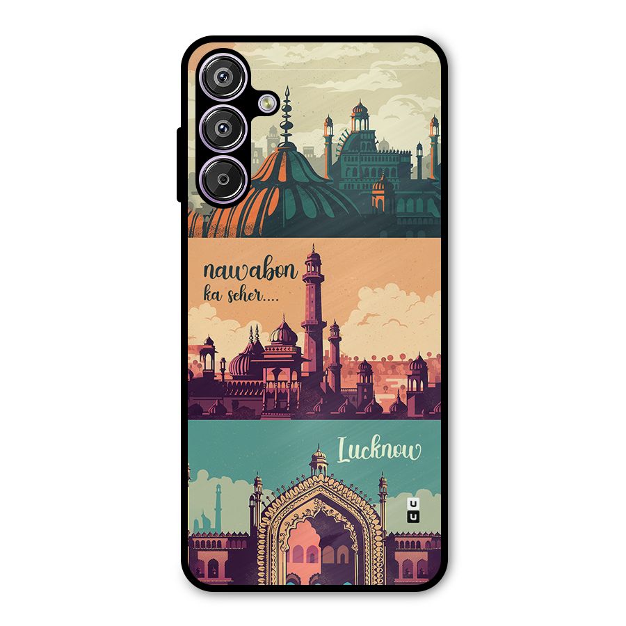 Lucknow City Metal Back Case for Galaxy F15