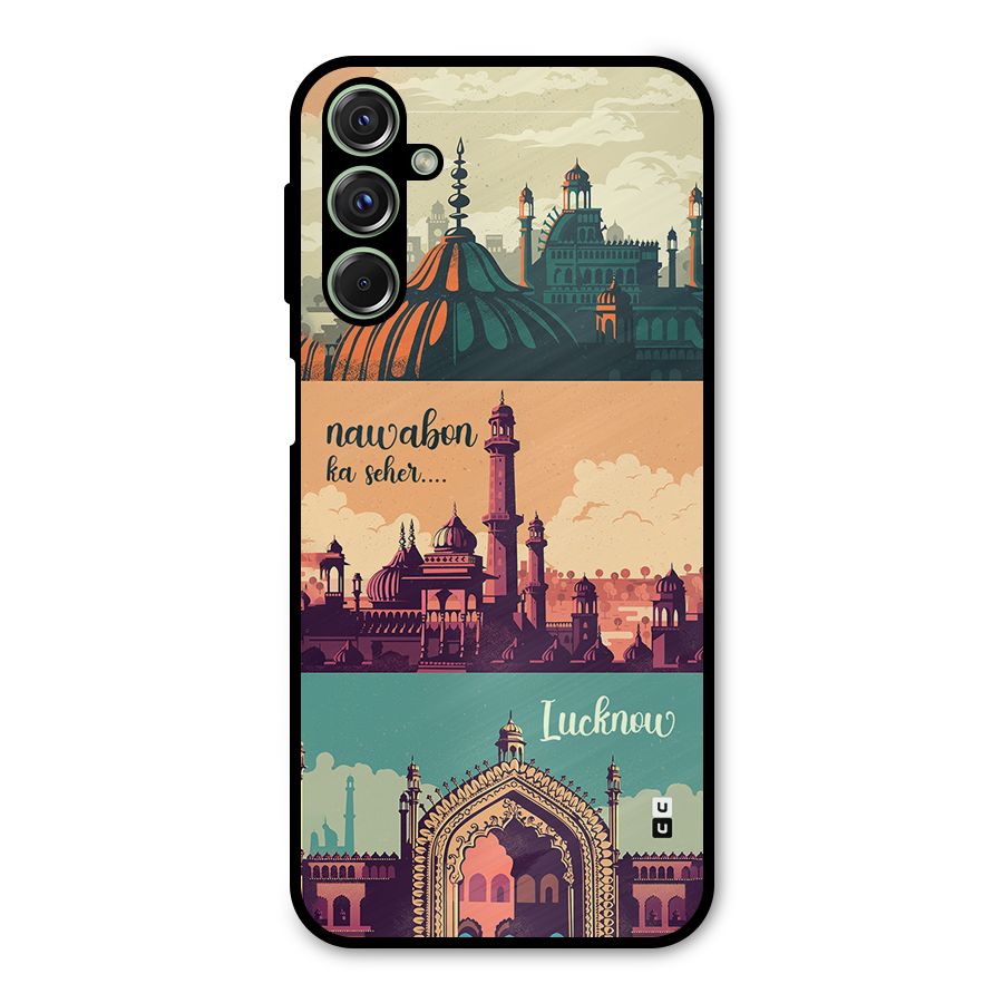 Lucknow City Metal Back Case for Galaxy M34