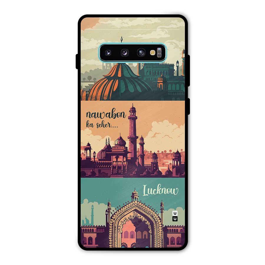 Lucknow City Metal Back Case for Galaxy S10 Plus