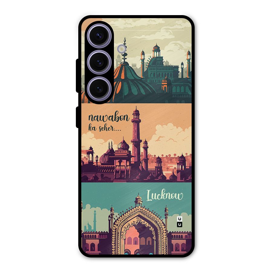 Lucknow City Metal Back Case for Galaxy S24