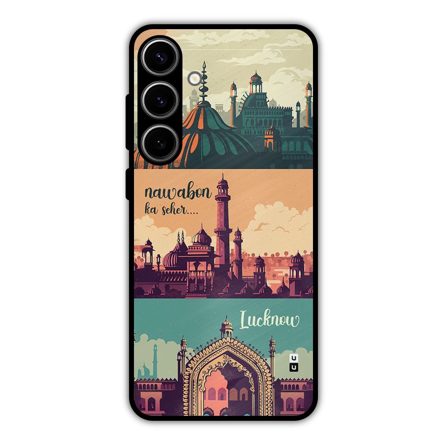 Lucknow City Metal Back Case for Galaxy S24 Plus