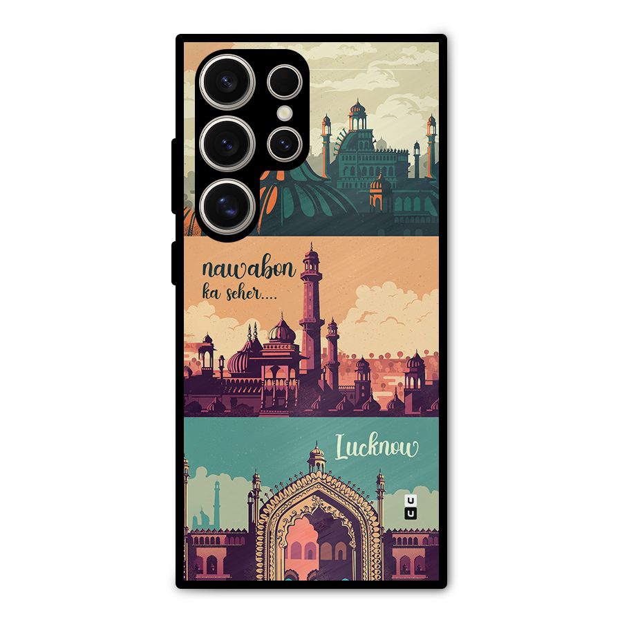 Lucknow City Metal Back Case for Galaxy S24 Ultra