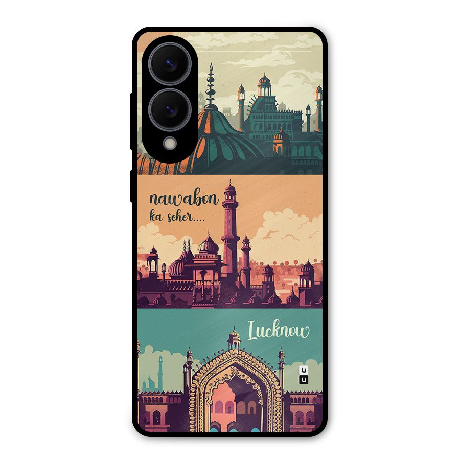 Lucknow City Metal Back Case for Galaxy S25 Edge