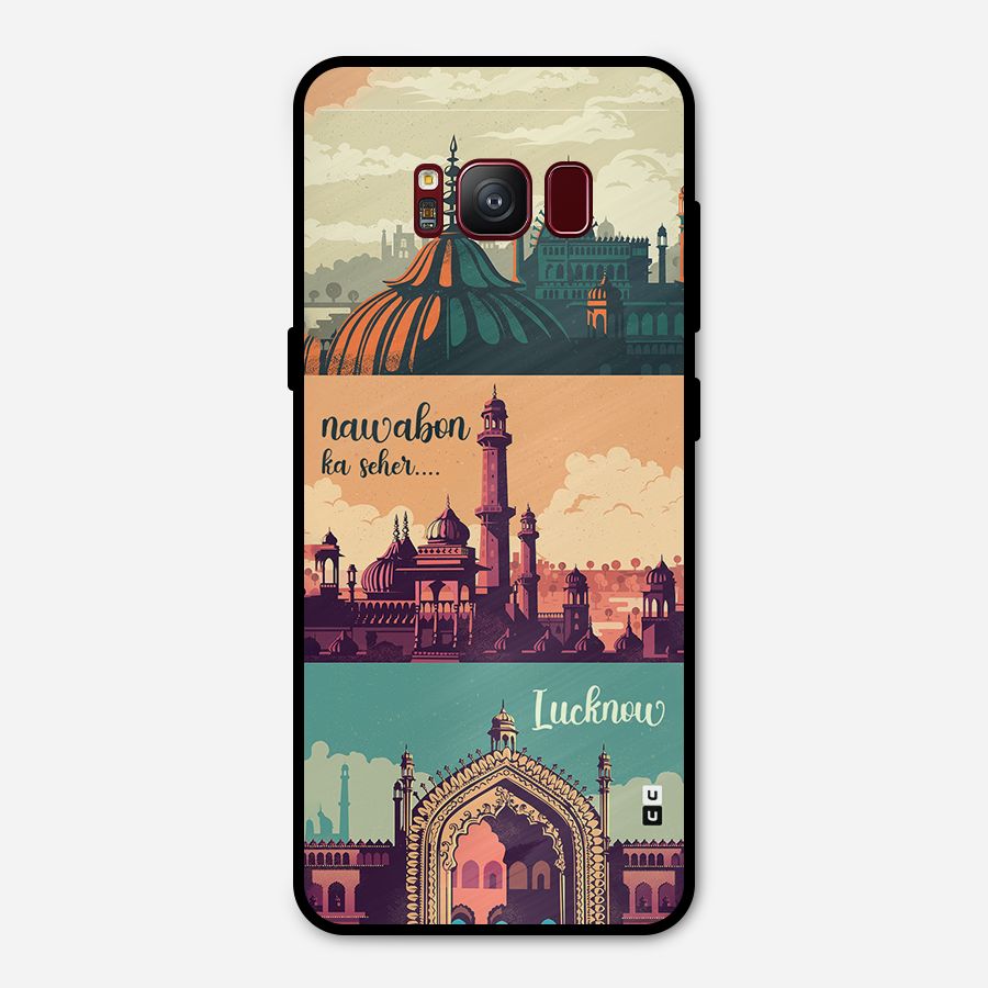 Lucknow City Metal Back Case for Galaxy S8