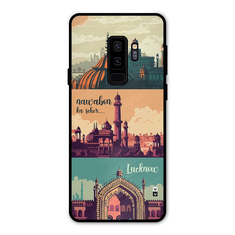 Lucknow City Metal Back Case for Galaxy S9 Plus