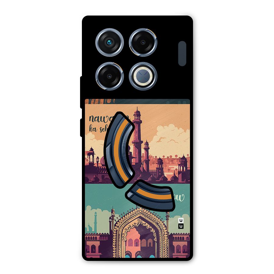 Lucknow City Metal Back Case for Infinix GT 20 Pro