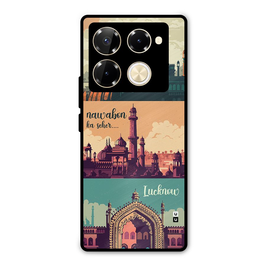 Lucknow City Metal Back Case for Infinix Note 40 Pro Plus
