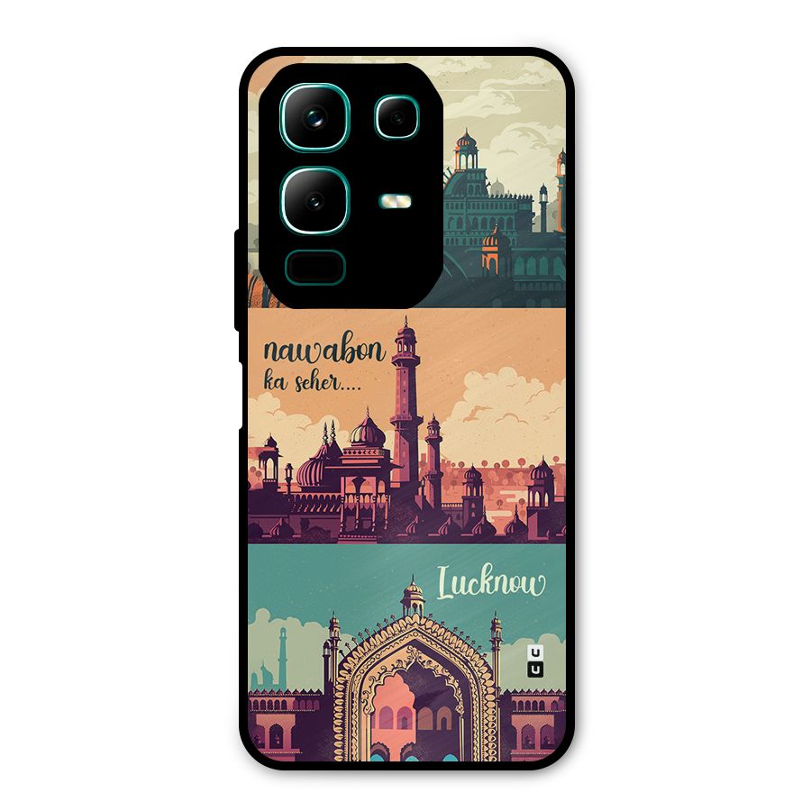 Lucknow City Metal Back Case for Infinix Note 50x