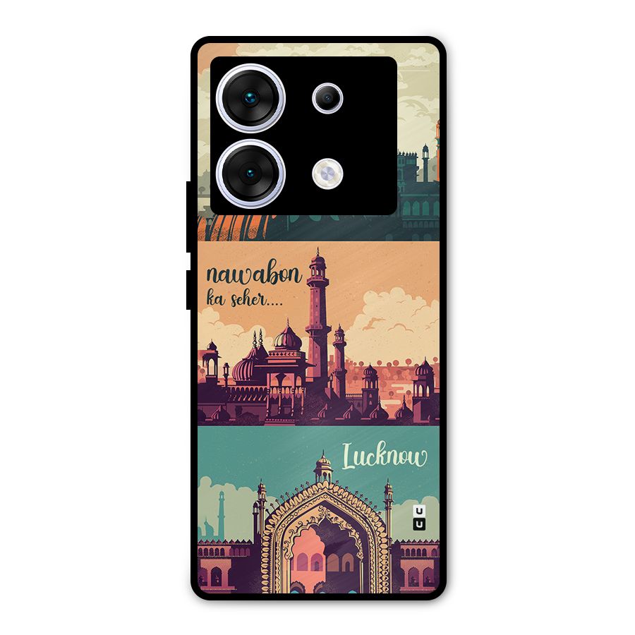 Lucknow City Metal Back Case for Infinix Zero 30 5G