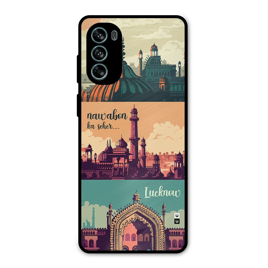 Lucknow City Metal Back Case for Moto G62