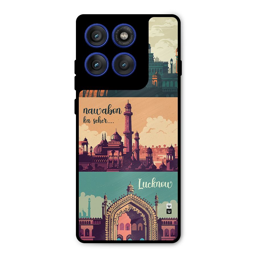 Lucknow City Metal Back Case for Motorola Edge 60 Pro