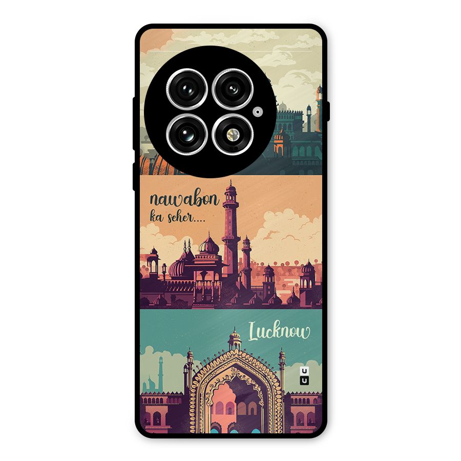 Lucknow City Metal Back Case for OnePlus 13