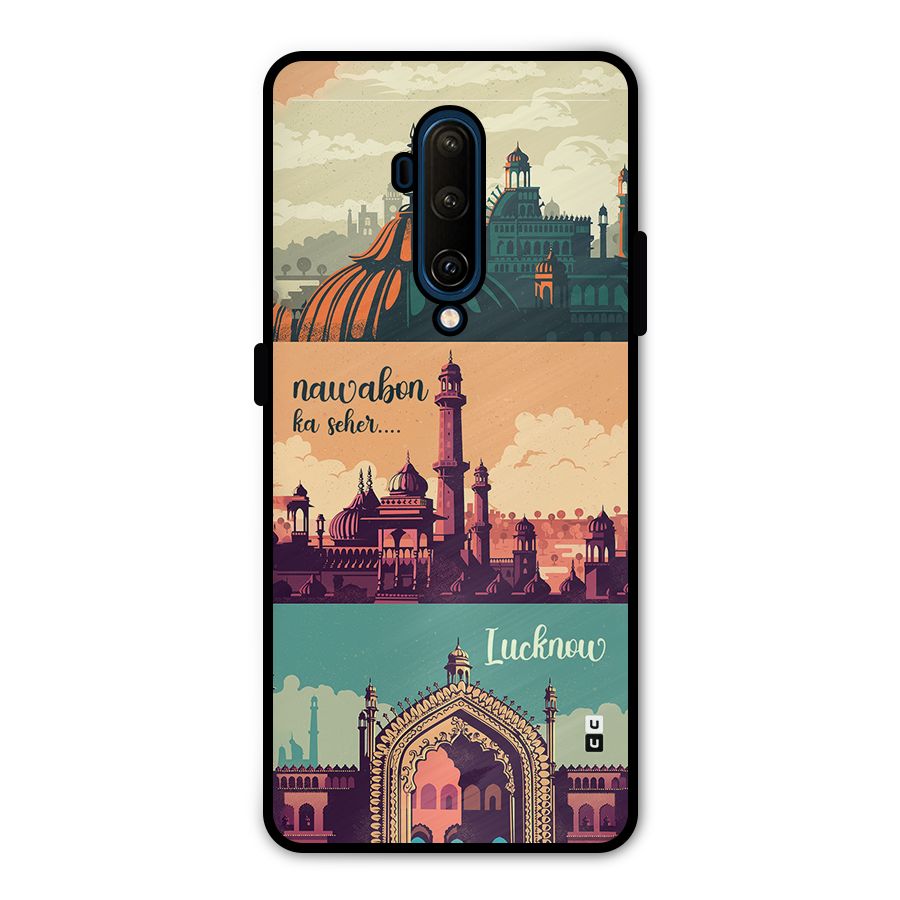 Lucknow City Metal Back Case for OnePlus 7T Pro