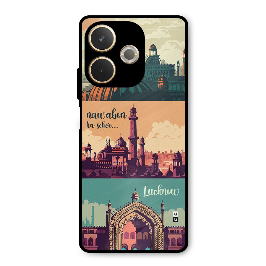 Lucknow City Metal Back Case for Oppo A5 Pro