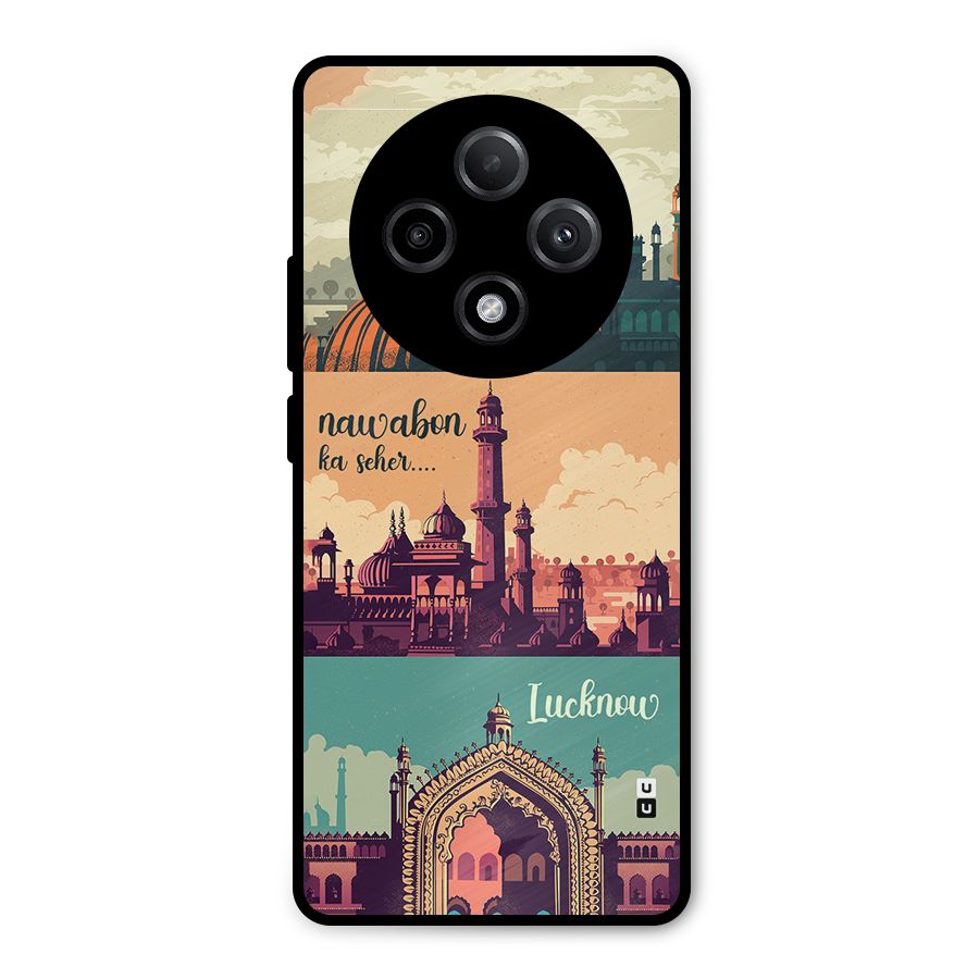 Lucknow City Metal Back Case for Oppo F27 Pro Plus